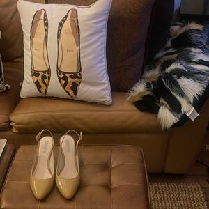 Cole Haan Tan Slingback Heels